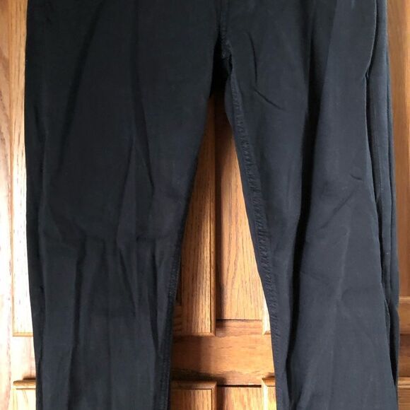 Jen7 by 7 For All Mankind Ankle Straight Jeans Black Size 6 - Picture 4 of 13